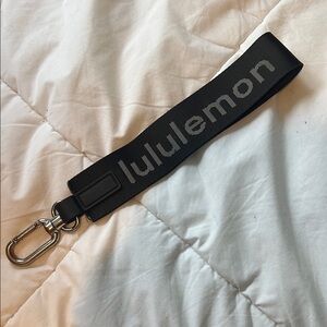 Lululemon Black Keychain
